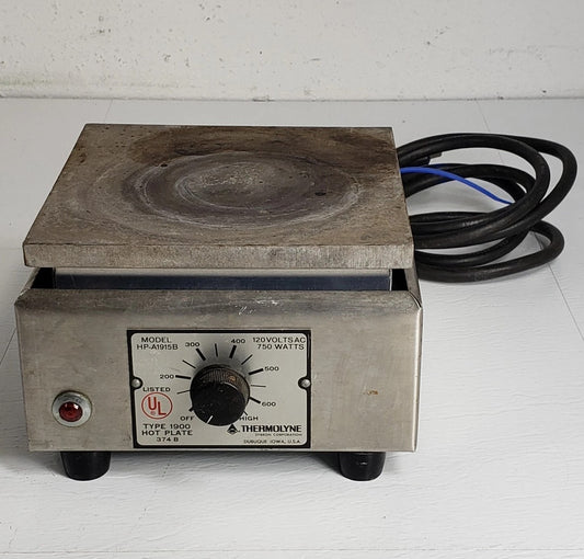 Tested Thermolyne Hot Plate HP-A1915B Type 1900 374 B Lab Sample Heater