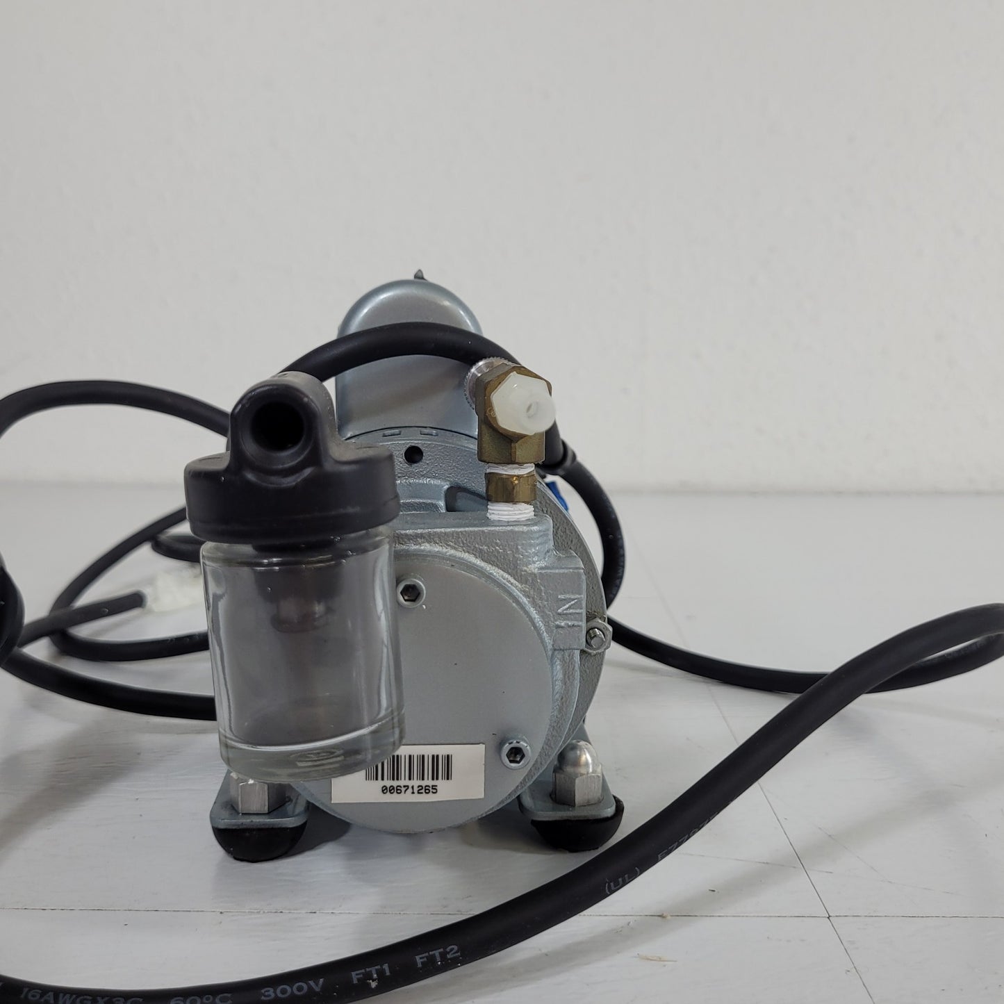 TESTED Thermo Andersen Gast Samplers 10-709 Vacuum Gas Pump 1/10HP 110v 1531-107