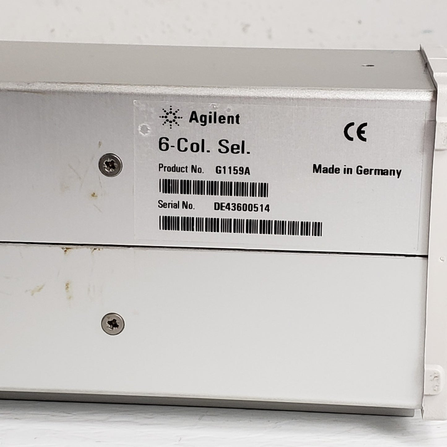 Agilent 6-Col Sel G1159A HPLC LC Chromatography 6-Position Selection Valve