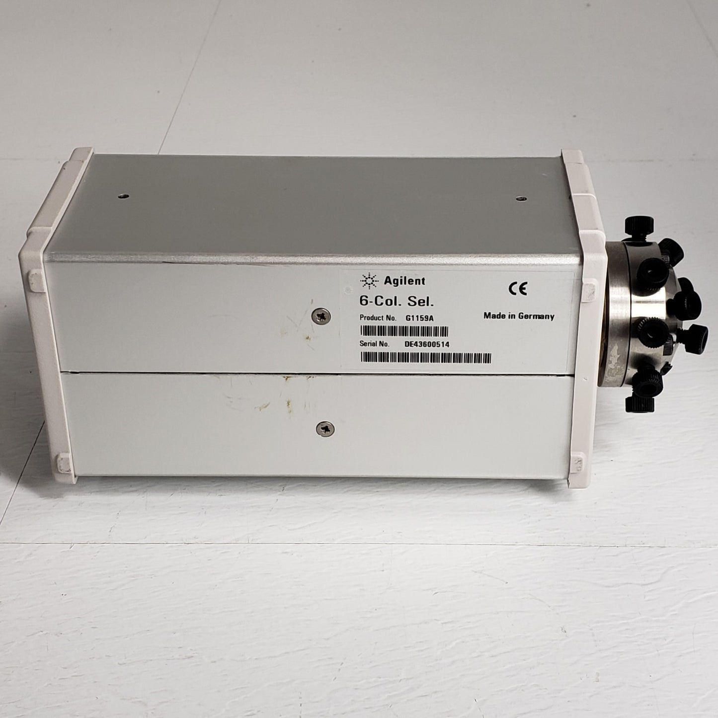 Agilent 6-Col Sel G1159A HPLC LC Chromatography 6-Position Selection Valve