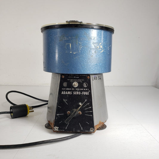 Tested Works Clay Adams CT 1600 Sero-Fuge Centrifuge with 12-Slot Rotor