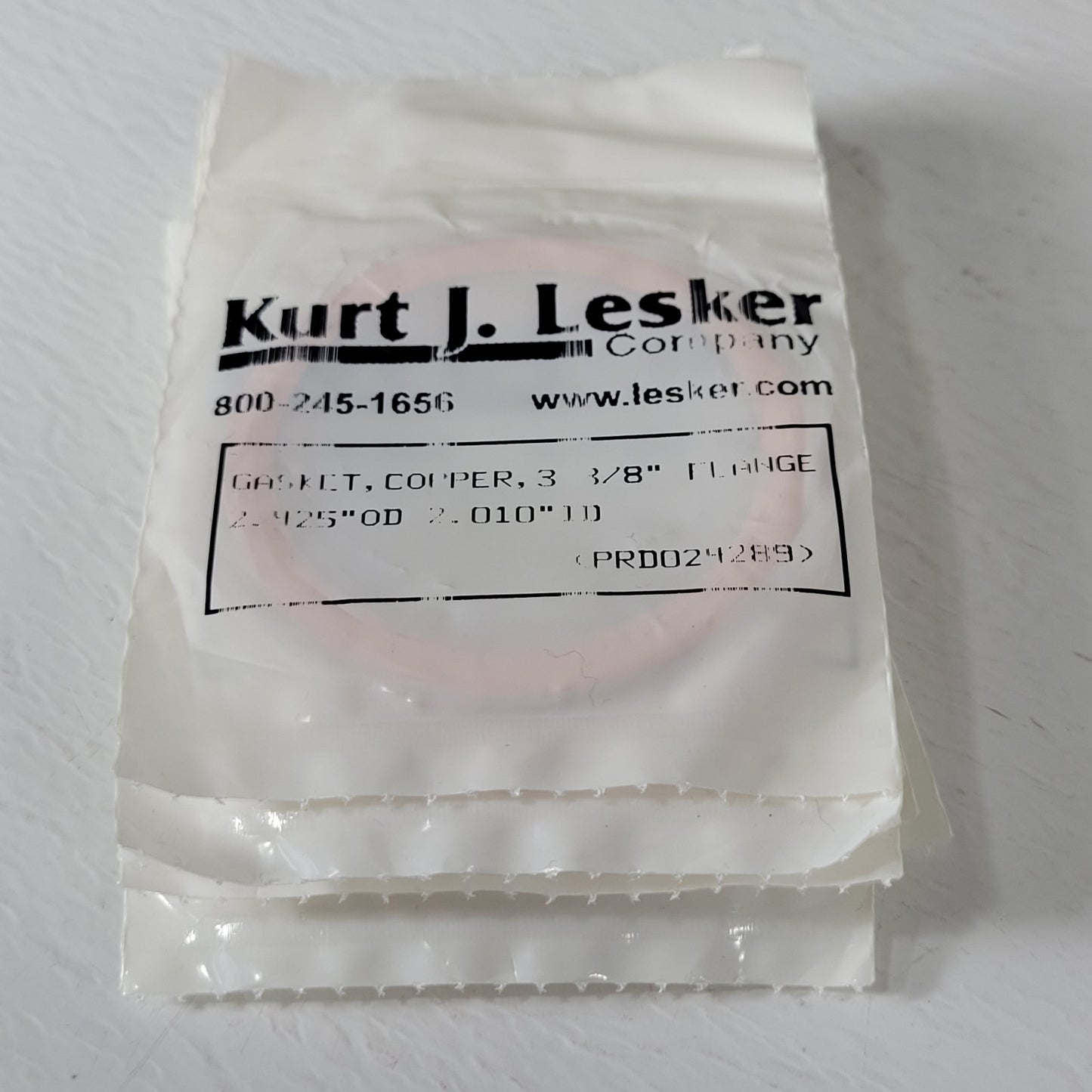 Kurt J. Lesker Copper Conflat Gasket 2.75" DN35CF *Pack Of 11* High Vacuum Seal