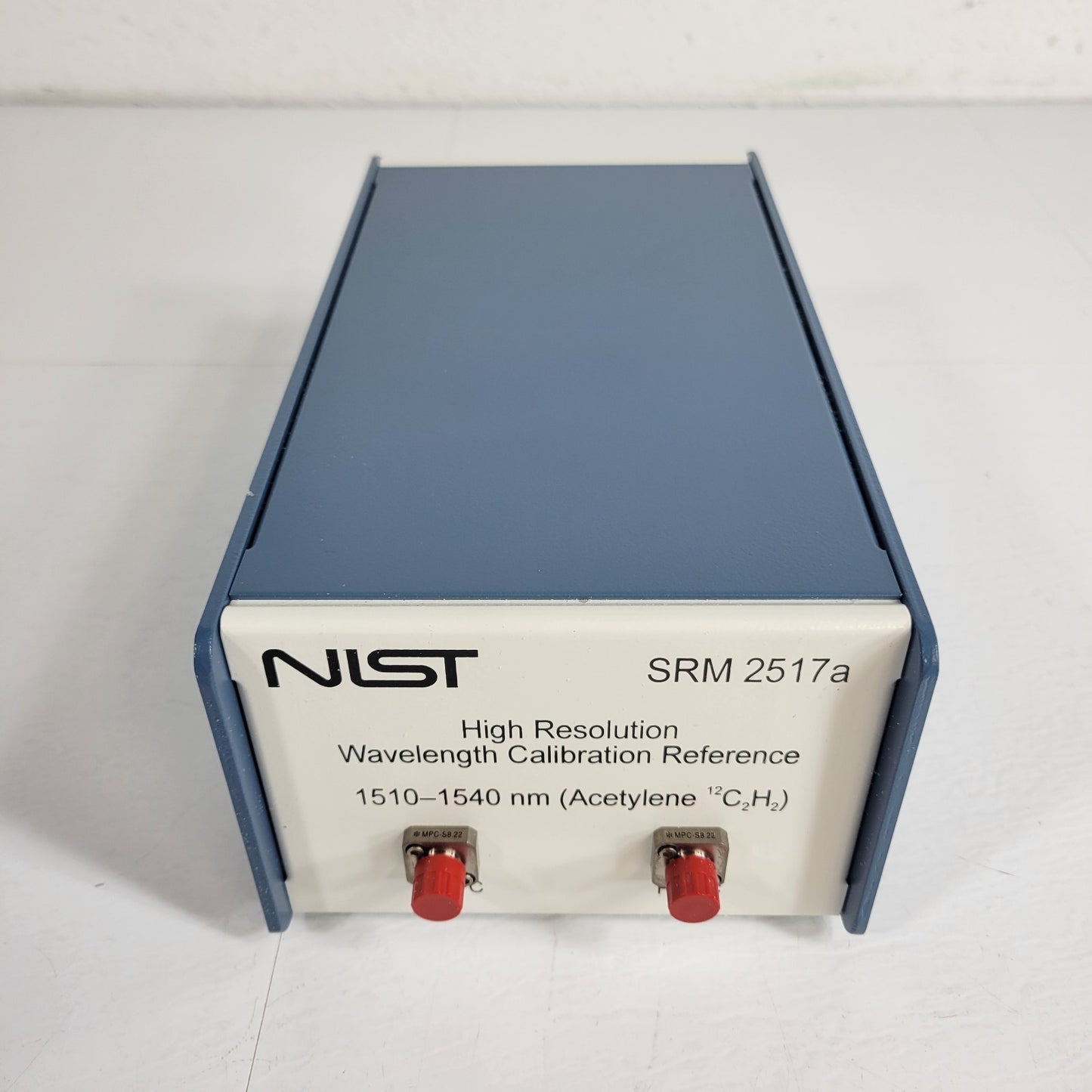 NIST SRM-2517a Hi-Res Wavelength Calibration Reference 1510-1540nm Acetylene