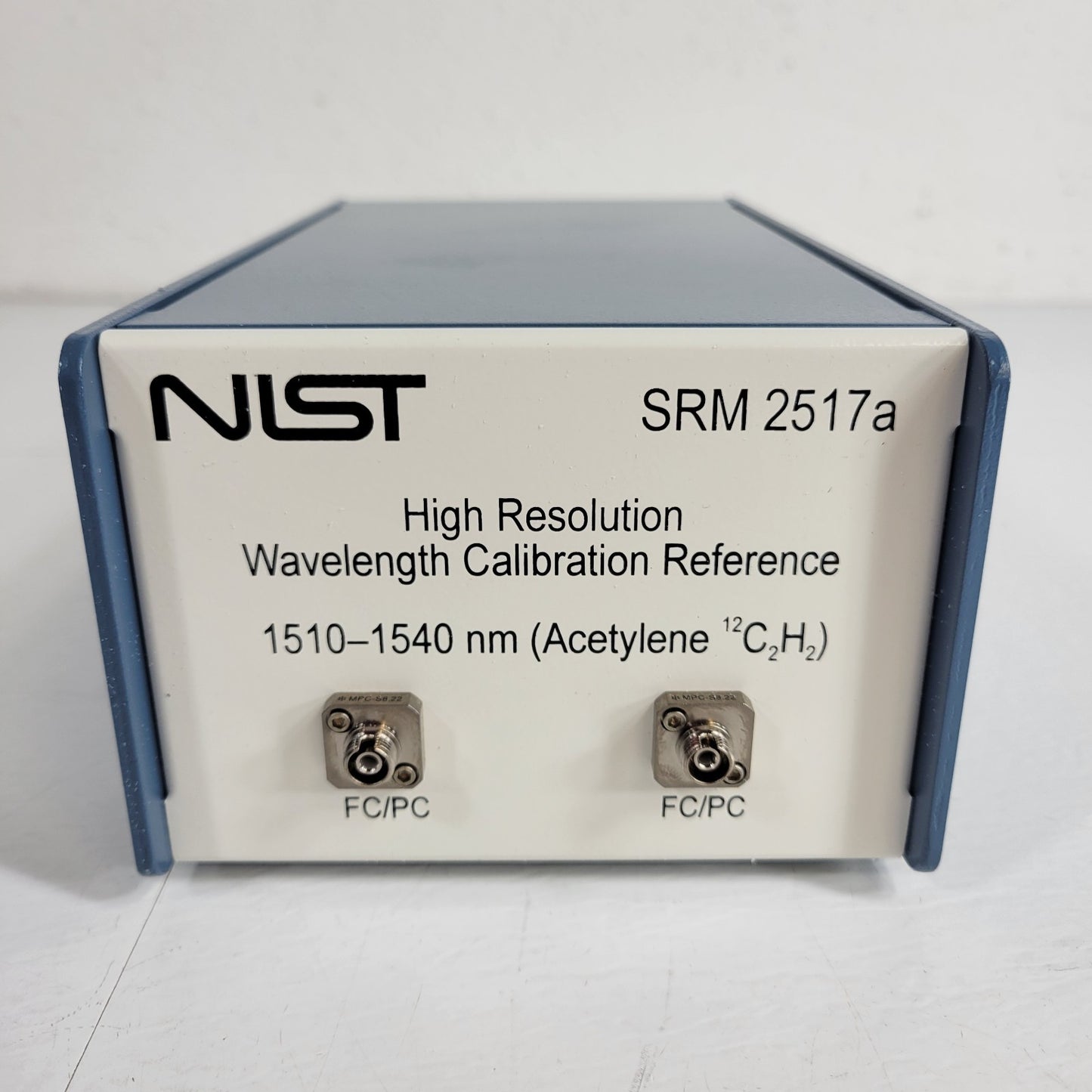 NIST SRM-2517a Hi-Res Wavelength Calibration Reference 1510-1540nm Acetylene