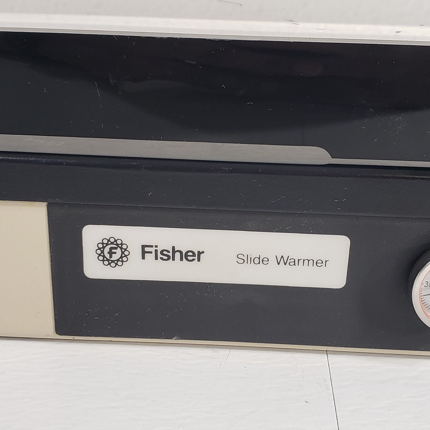 Tested Fisher Scientific 77 Slide Sample Warmer Adjustable Temperature w/ Gauge