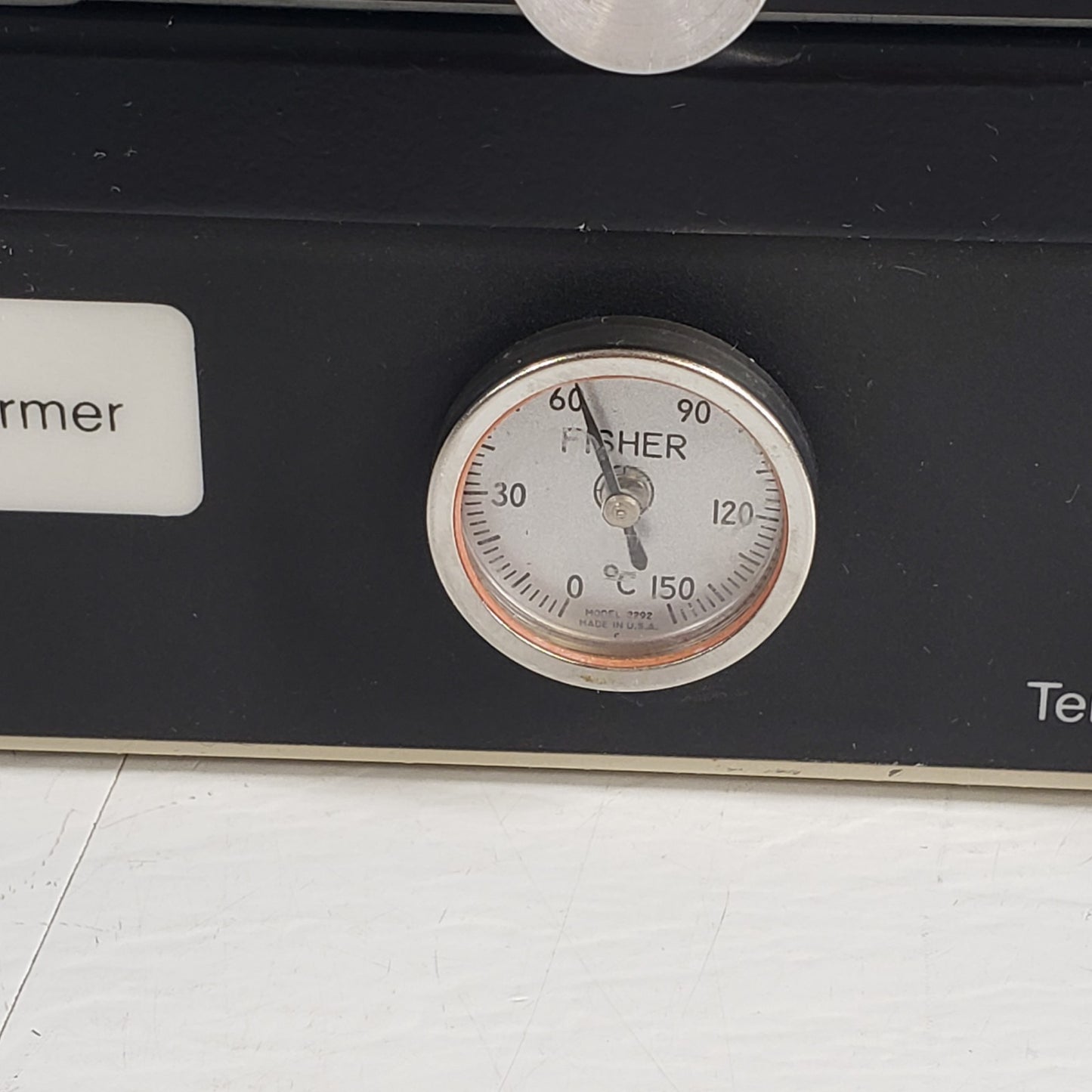 Tested Fisher Scientific 77 Slide Sample Warmer Adjustable Temperature w/ Gauge
