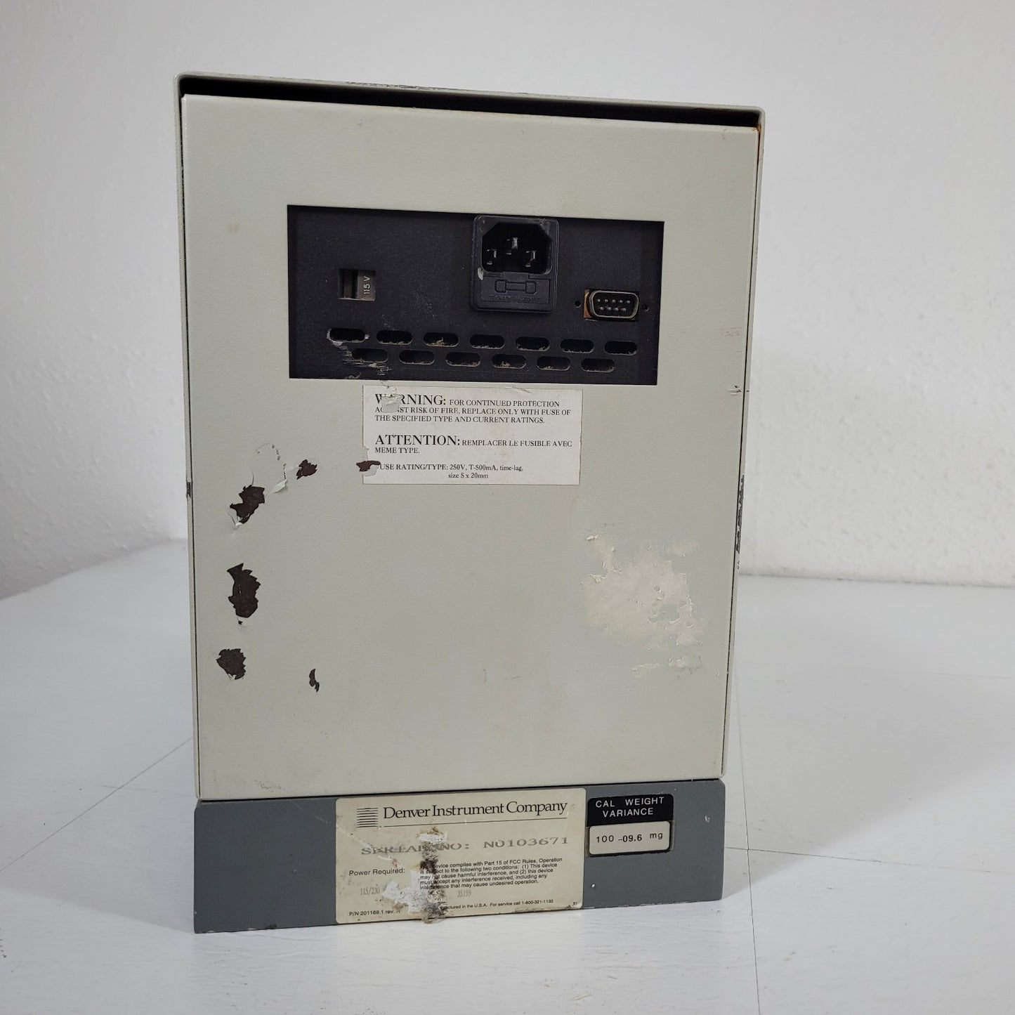 TESTED Denver AA-160 Top Loading Scale Precision Balance w/ Draft Shield