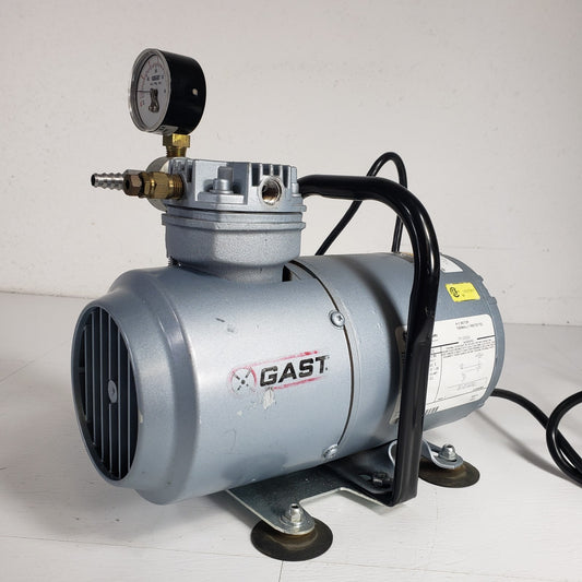 TESTED WORKS Gast 1HAB Piston Air Compressor 1/6HP M100GX GE 5KH33GN293JX