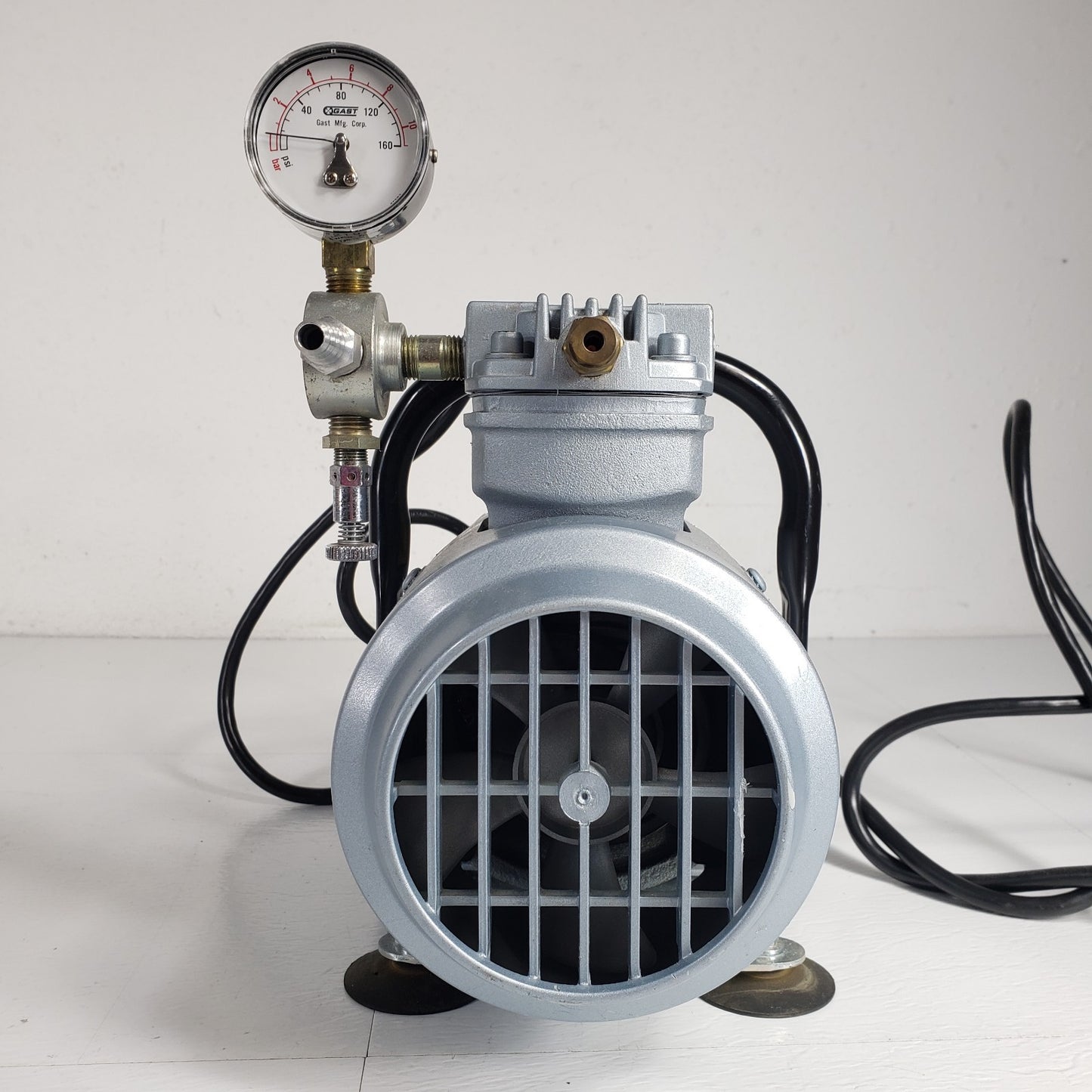 TESTED WORKS Gast 1HAB Piston Air Compressor 1/6HP M100GX GE 5KH33GN293JX