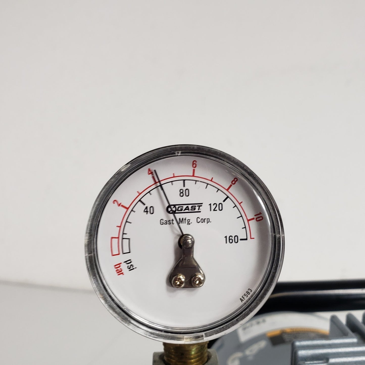 TESTED WORKS Gast 1HAB Piston Air Compressor 1/6HP M100GX GE 5KH33GN293JX