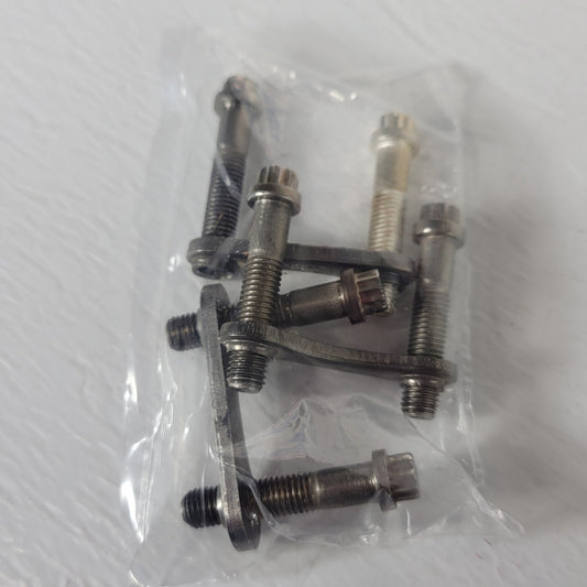 DN35CF 2.75" CF Conflat Hardware Kit 6 Bolts with Nuts 1.5" High Vacuum SS