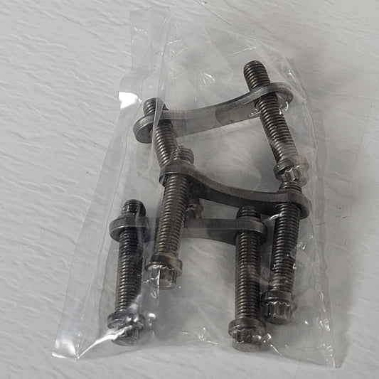DN35CF 2.75" Conflat Hardware Kit 6 Bolts with Nuts 1.5" High Vacuum SS