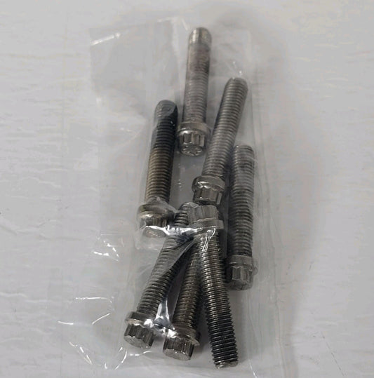 DN35CF 2.75" CF Hardware 1.5" Conflat Bolts Kit Bag of 6, 1/4" High Vacuum SS
