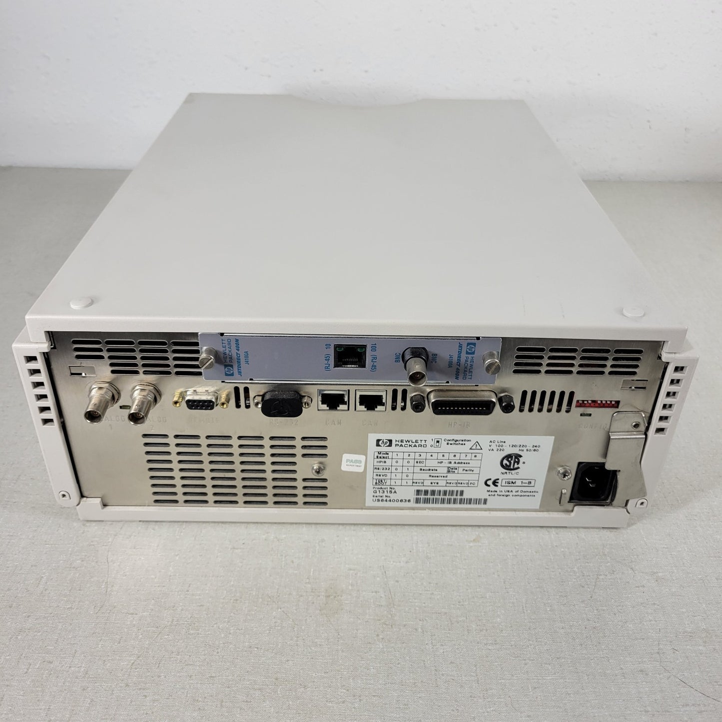 TESTED WORKS HP Hewlett Packard G1315A Diode Array Detector HPLC Ultraviolet