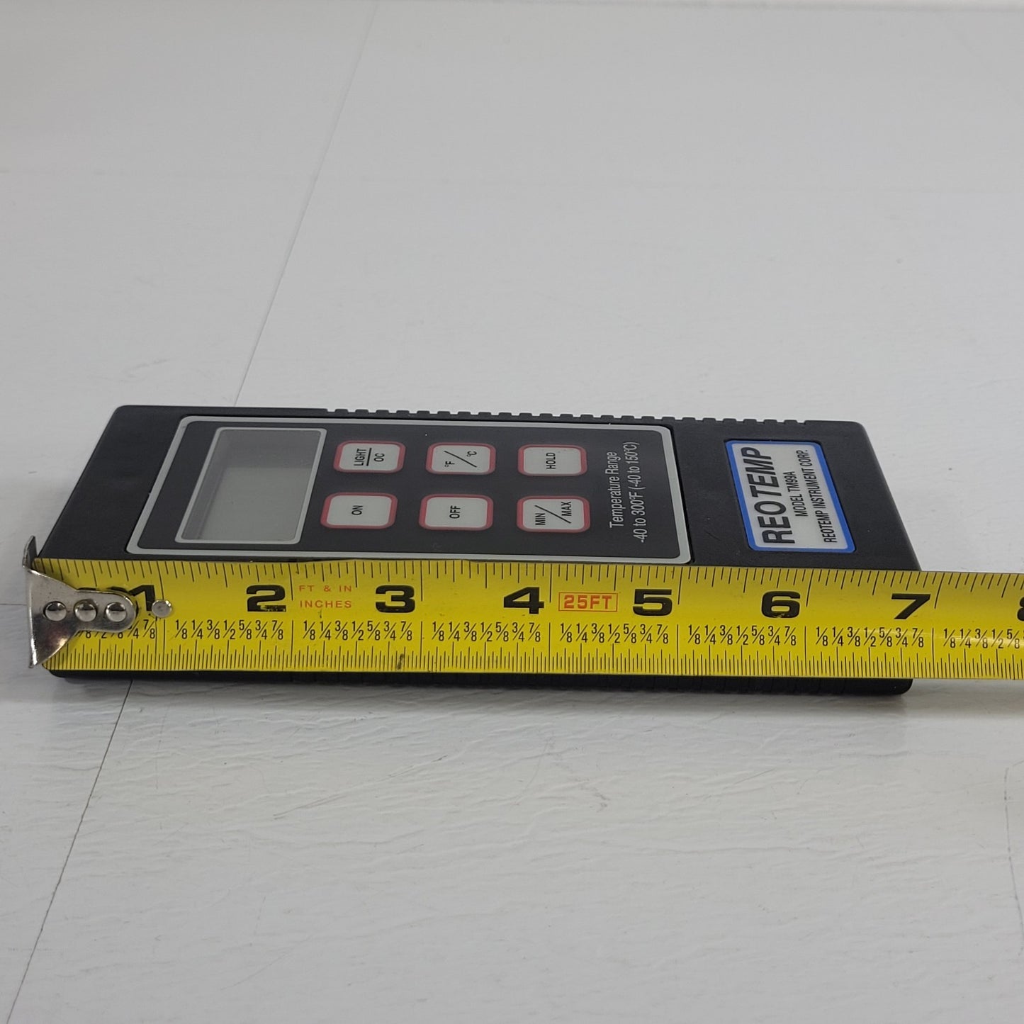 ReoTemp TM99A-UL Digital Thermometer -40° to 150°C Precision Temperature Monitor