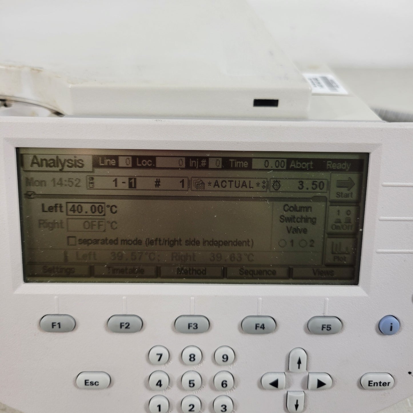TESTED WORKS HP Hewlett Packard G1316A ColComp Column Compartment Oven HPLC 1100