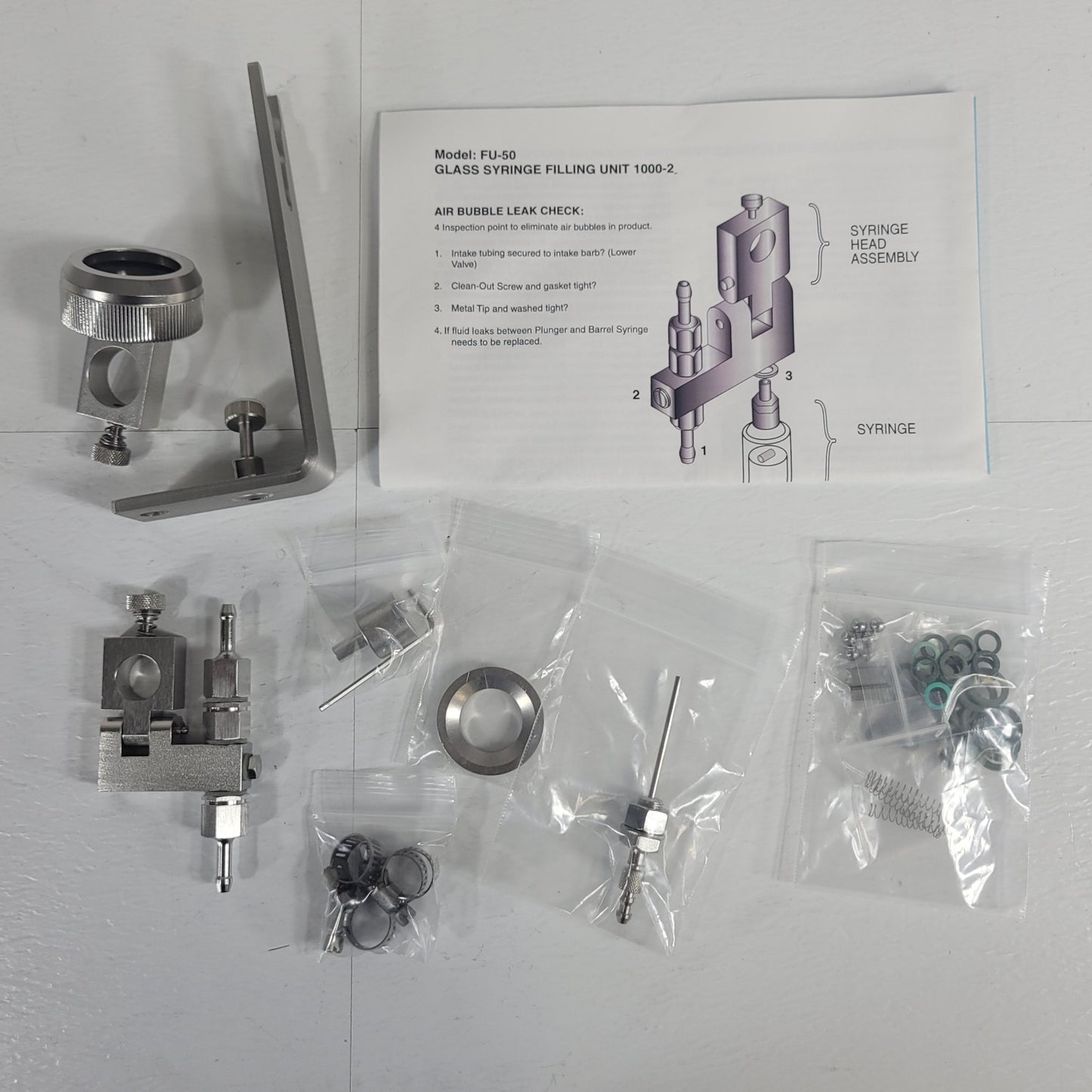 TESTED Filamatic AB Volumetric Vial Liquid Filling System Benchtop Dispenser