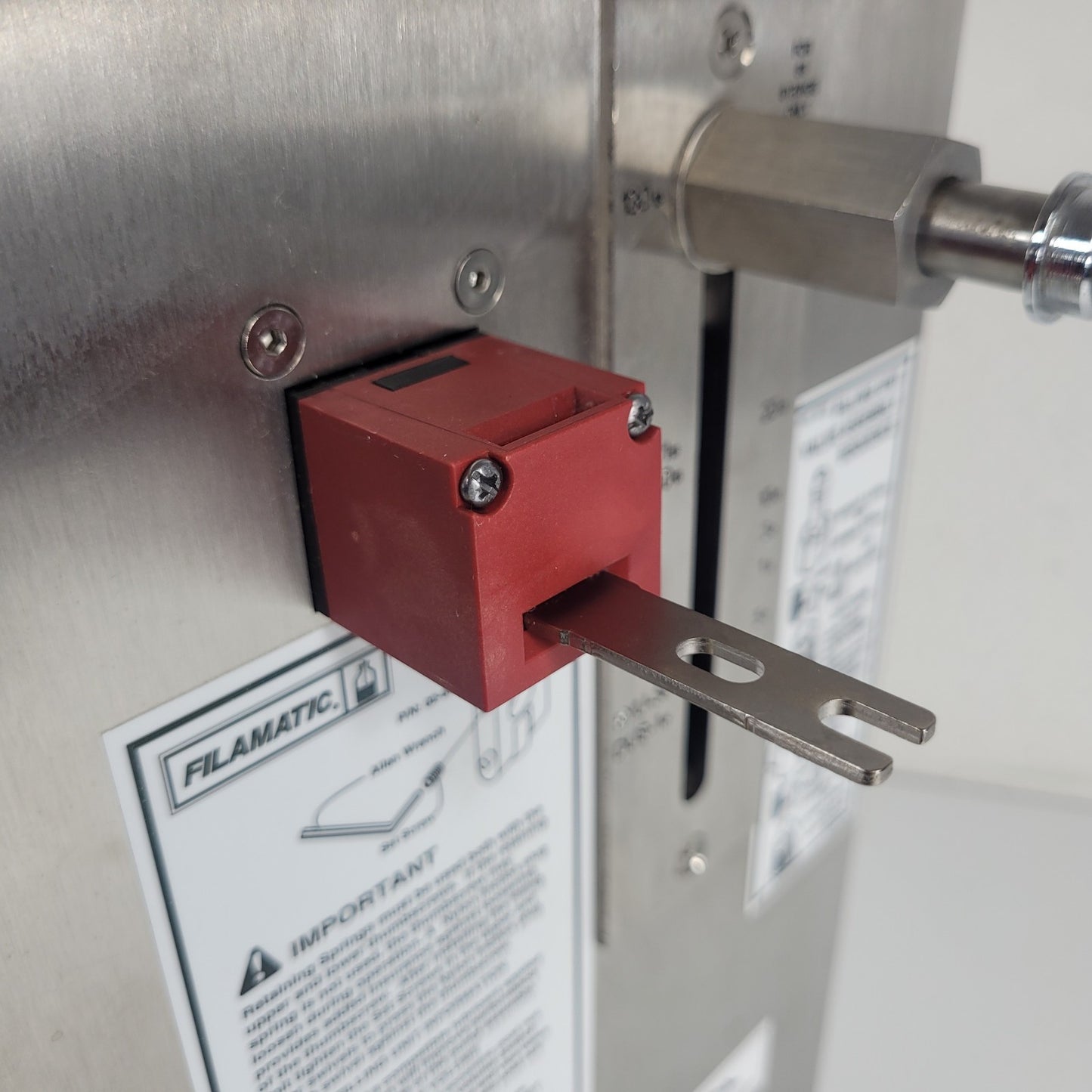 TESTED Filamatic AB Volumetric Vial Liquid Filling System Benchtop Dispenser