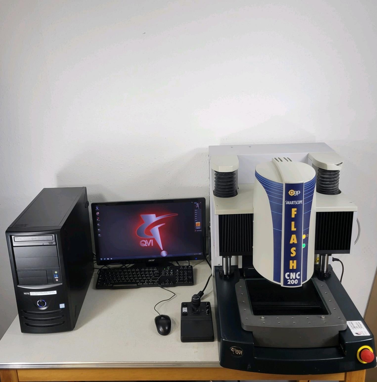 OGP SMARTSCOPE Flash CNC200 Compact Elevating Multisensor Video Metrol ...