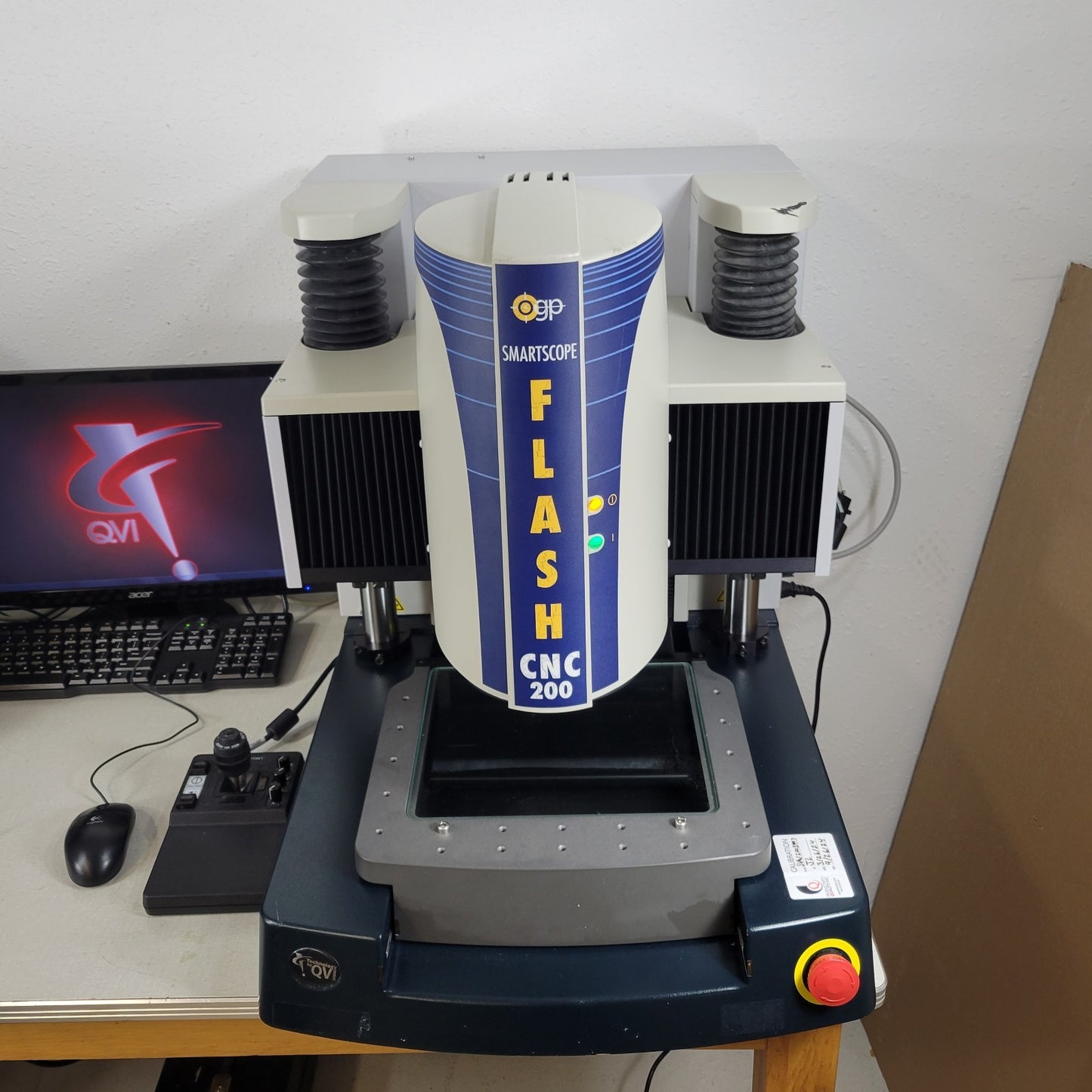 OGP SMARTSCOPE Flash CNC200 Compact Elevating Multisensor Video Metrology System