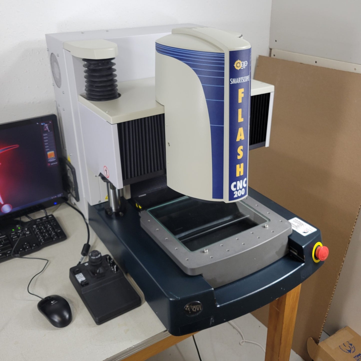 OGP SMARTSCOPE Flash CNC200 Compact Elevating Multisensor Video Metrology System