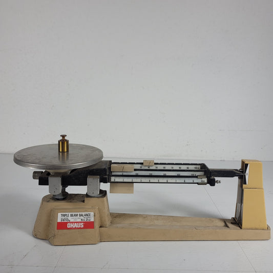 Vintage Ohaus Triple Beam Balance 700 2610g 5lb 2oz Scale Metal