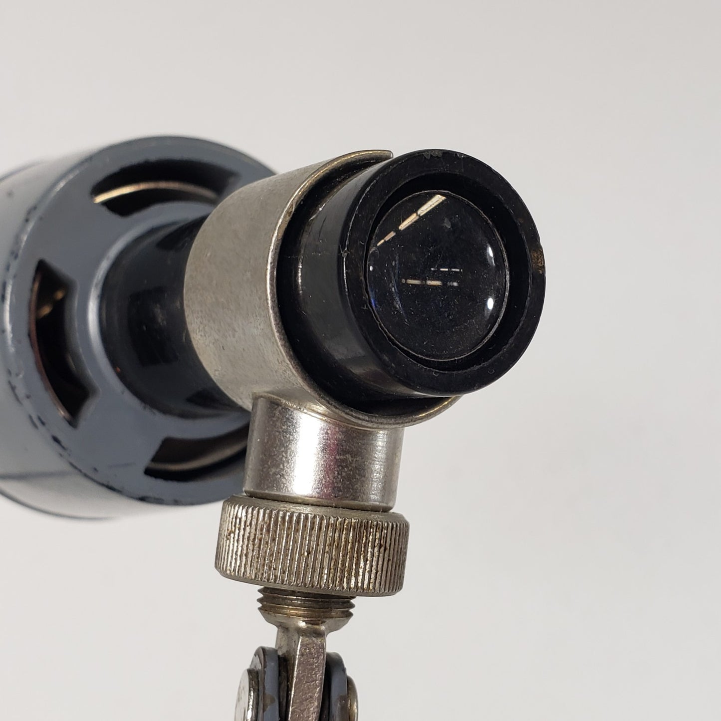 Tested Vintage Olympus Tokyo Monocular Microscope With Illuminator 10X 40X 100X