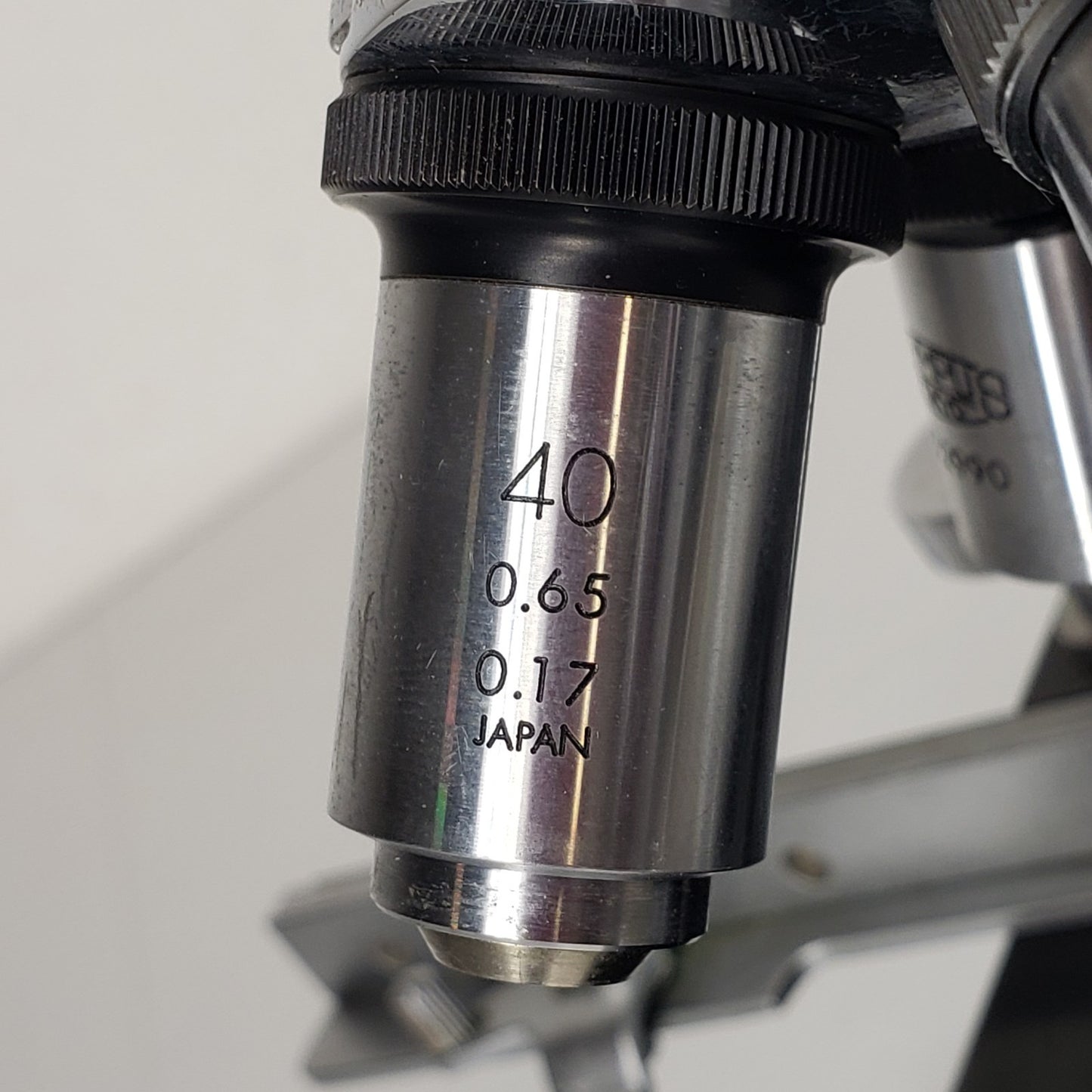 Tested Vintage Olympus Tokyo Monocular Microscope With Illuminator 10X 40X 100X