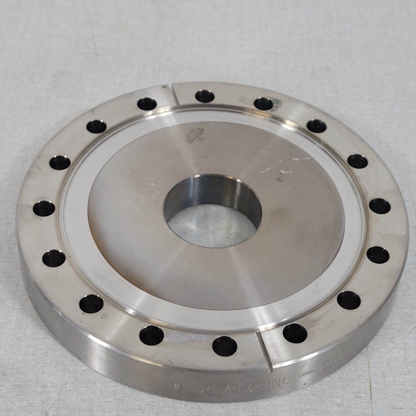 MDC 6" DN100CF Conflat To 2.75" CF DN35CF Zero-Length Adapter Flange High Vacuum