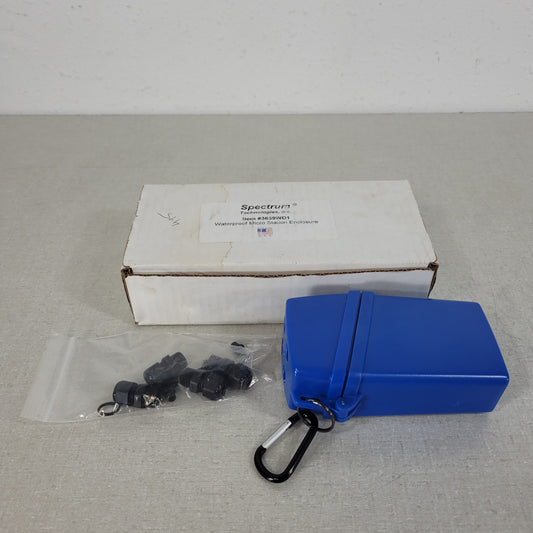 Spectrum 3659WD1 Watchdog Waterproof Micro Station Clamshell Enclosure w/ plugs