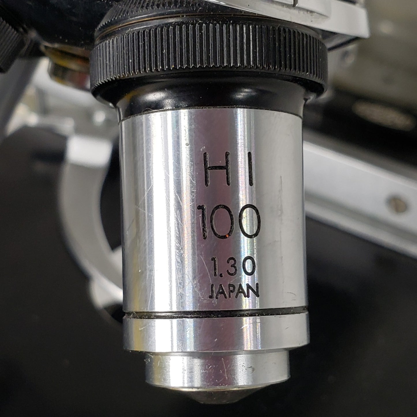 Tested Vintage Olympus Tokyo Monocular Microscope With Illuminator & Objectives