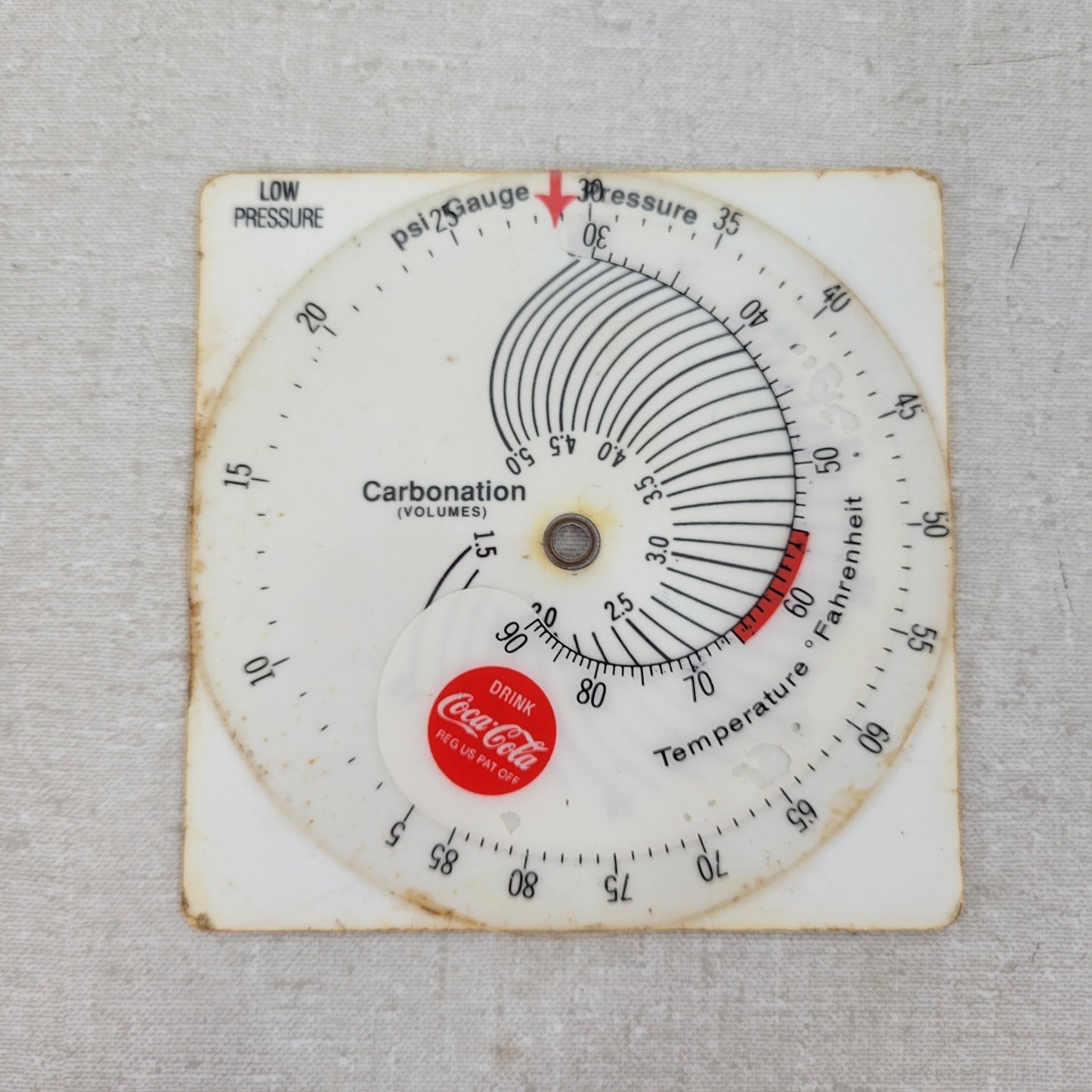 *Lot of 9* Non-Snift Carbonation Test Charts for Bottles and Cans Coke / Cadbury