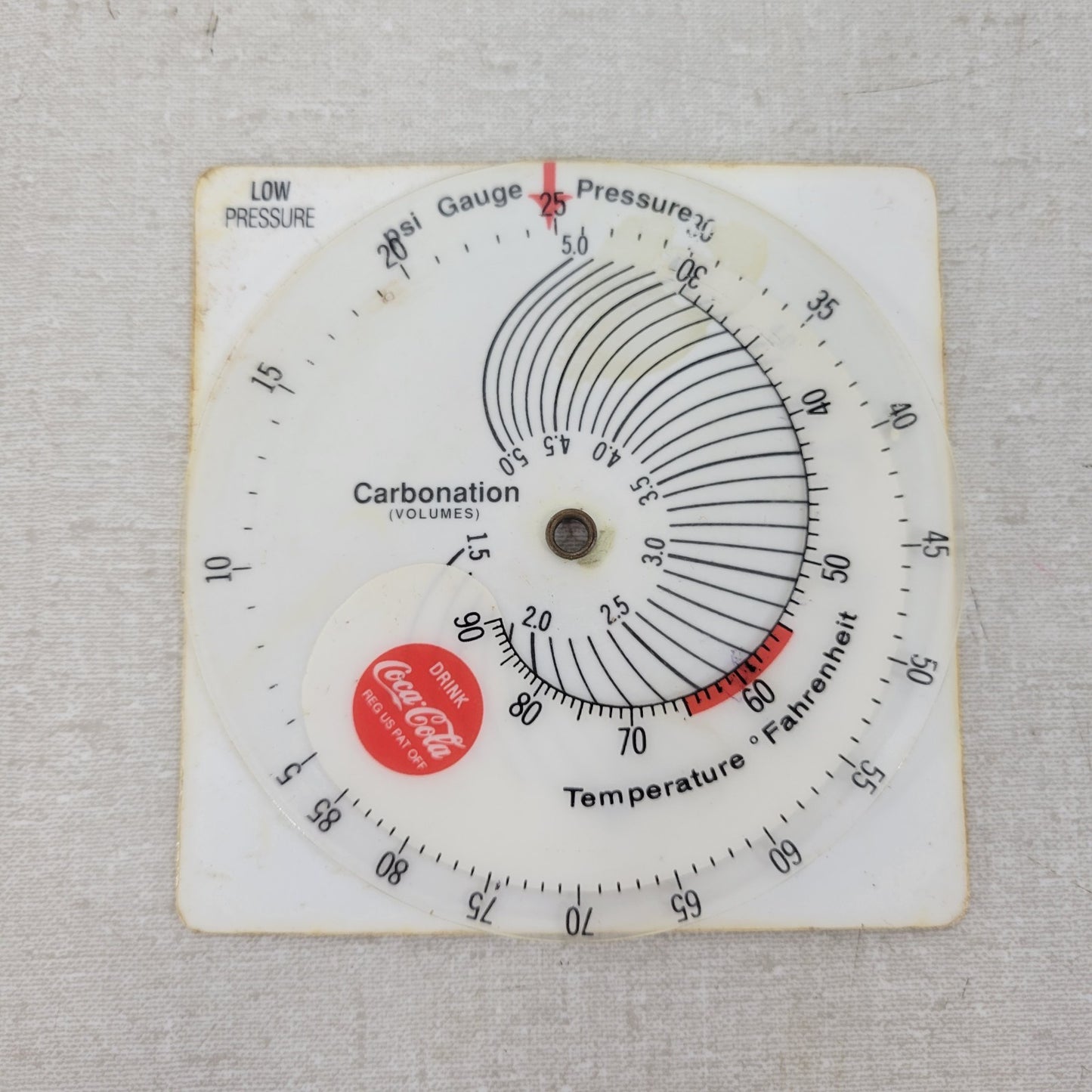 *Lot of 9* Non-Snift Carbonation Test Charts for Bottles and Cans Coke / Cadbury