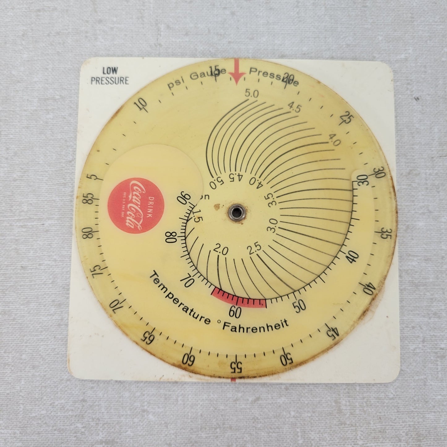 *Lot of 9* Non-Snift Carbonation Test Charts for Bottles and Cans Coke / Cadbury