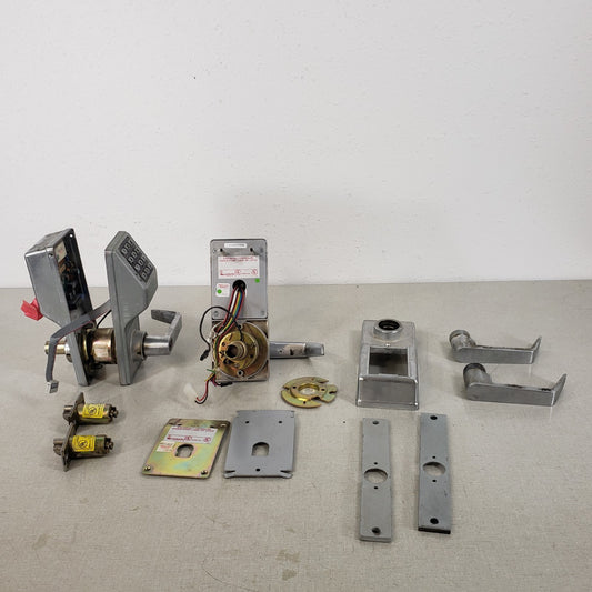Trilogy DL2700 Parts Lot Door Handles Keypads Backplates Latches Strike Plate