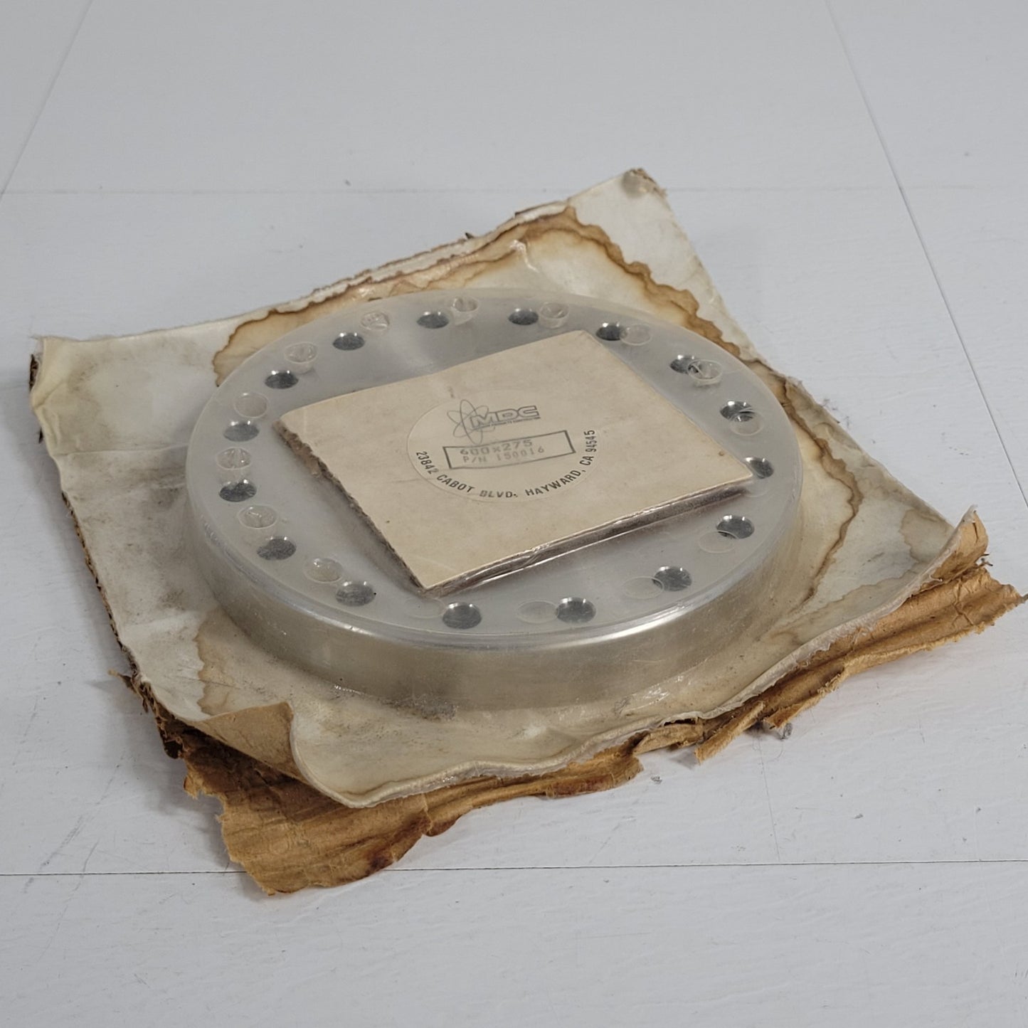 MDC 600x275 DN100CF 6" CF Conflat UHV Ultra High Vacuum Stainless Steel Flange