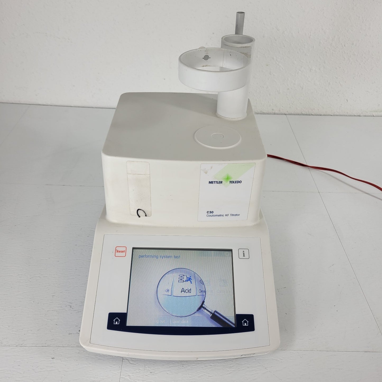 TESTED WORKS Mettler Toledo C30 Compact Coulometric KF Titrator Data Log 24VDC