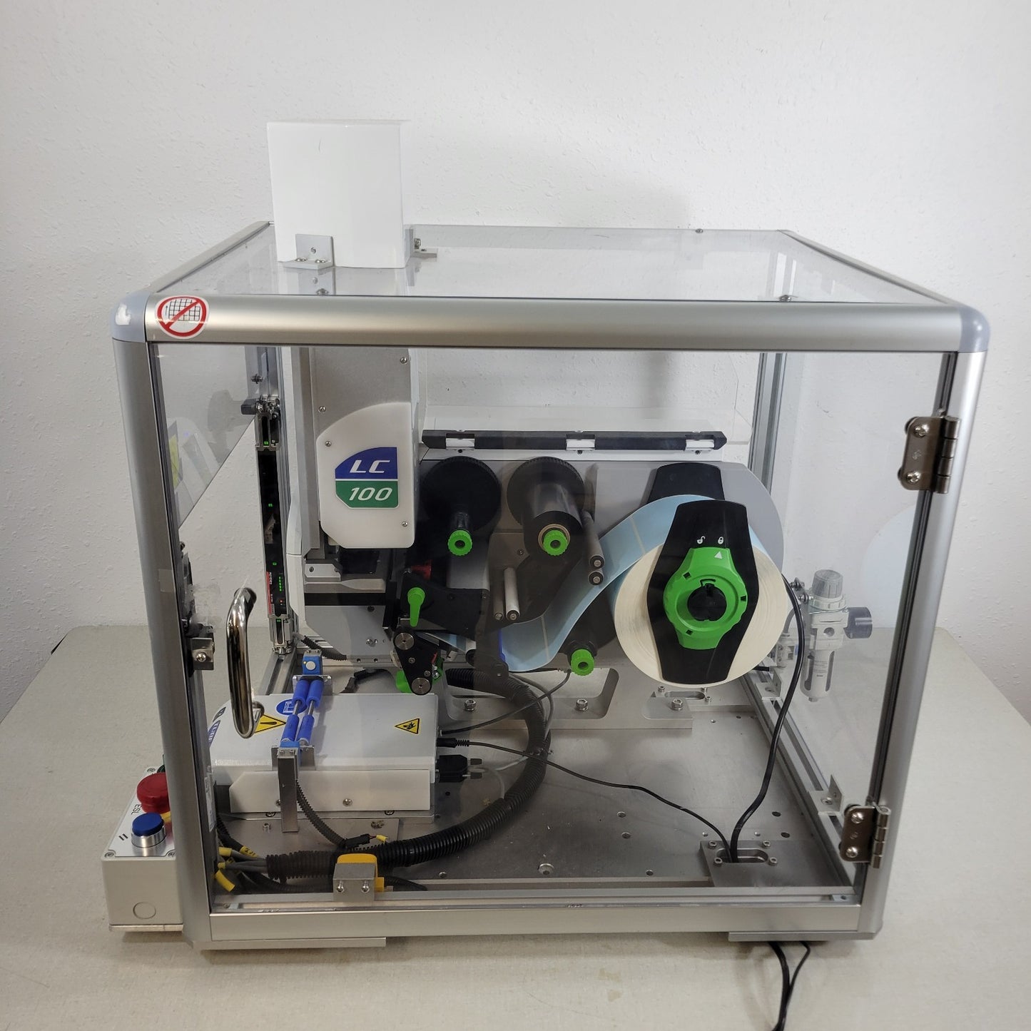 TESTED WORKS Nautilus TubePro LC100i Thermal Transfer Vial Tube Label Printer