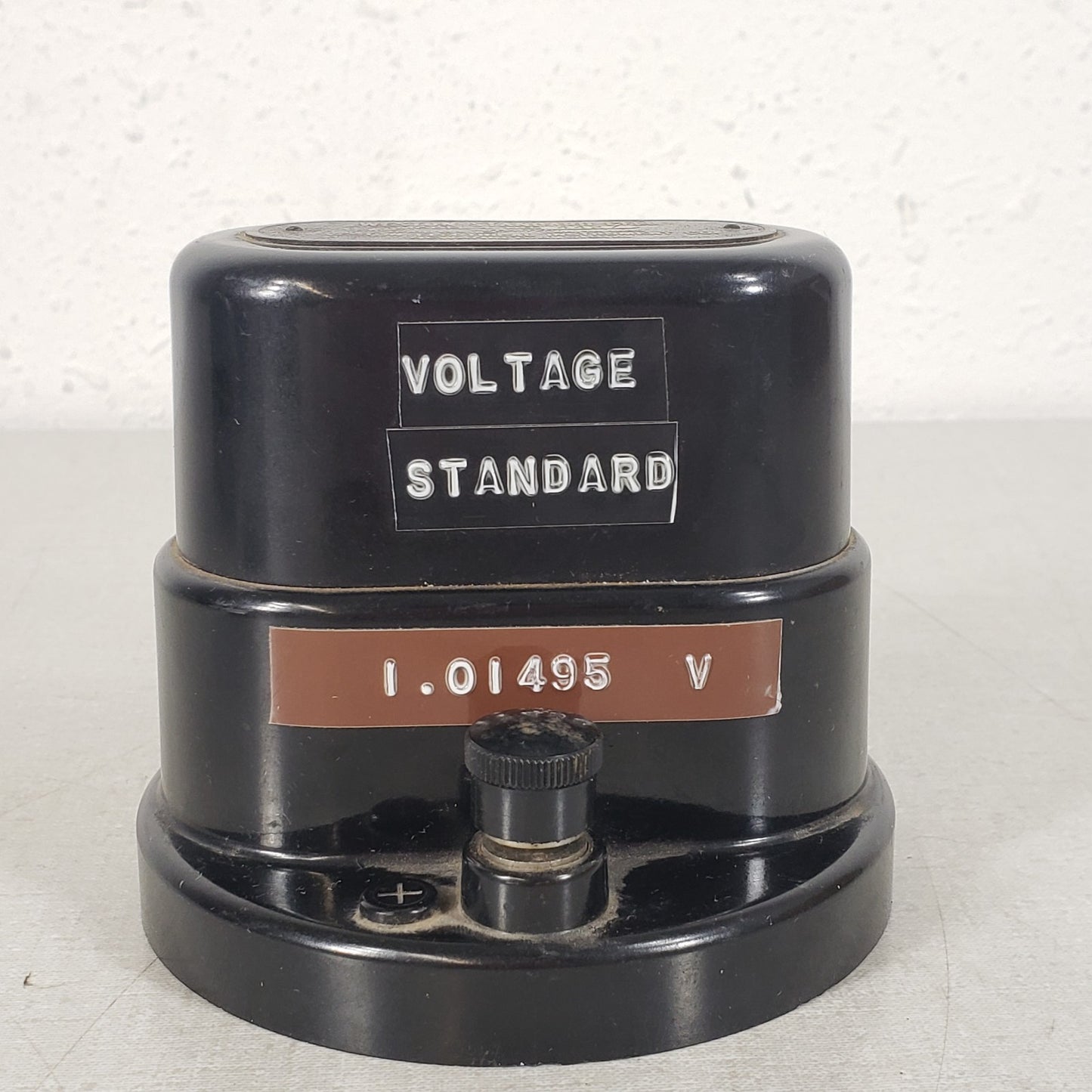 TESTED WORKS Vintage Weston Voltage Standard Cell 4 Bakelite Case 1.01495V