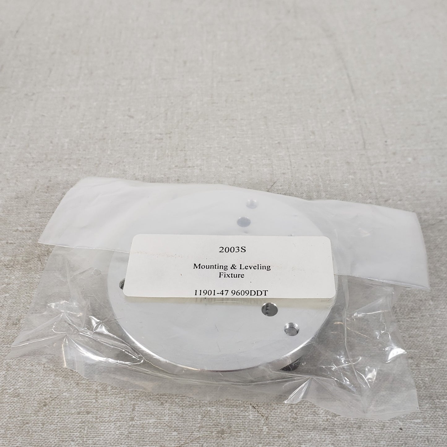 LI-COR 2003S Mounting & Leveling Fixture 11901-47 9609DDT Aluminum Base