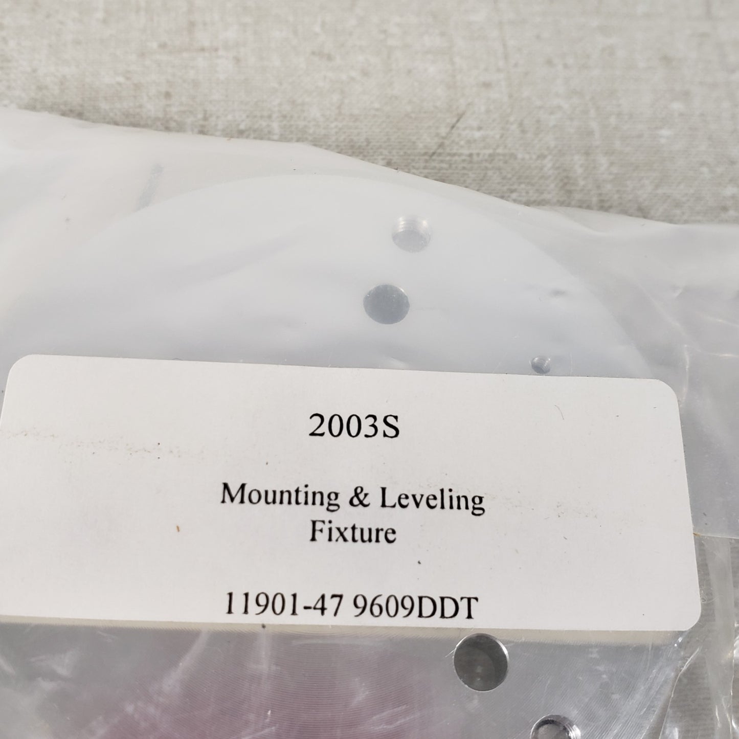 LI-COR 2003S Mounting & Leveling Fixture 11901-47 9609DDT Aluminum Base