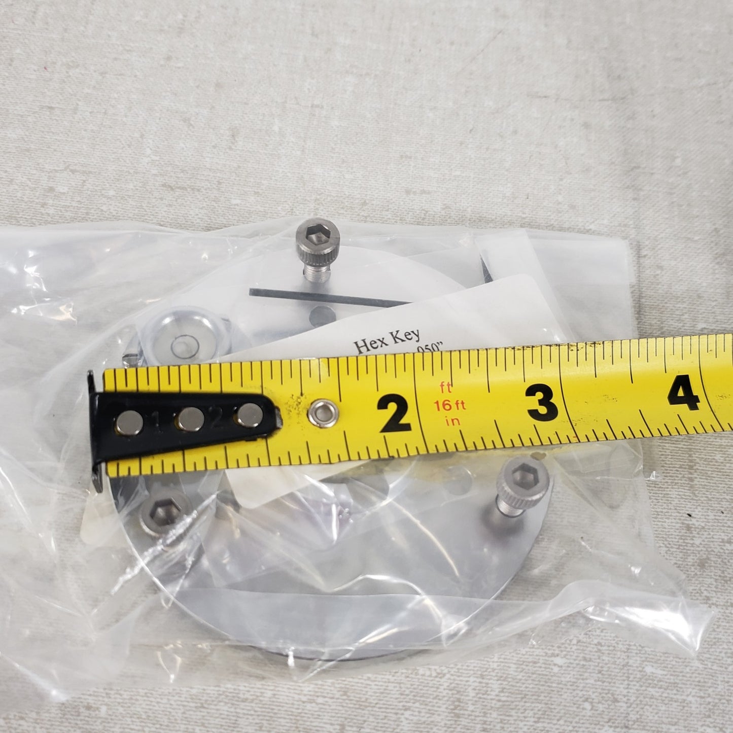 LI-COR 2003S Mounting & Leveling Fixture 11901-47 9609DDT Aluminum Base