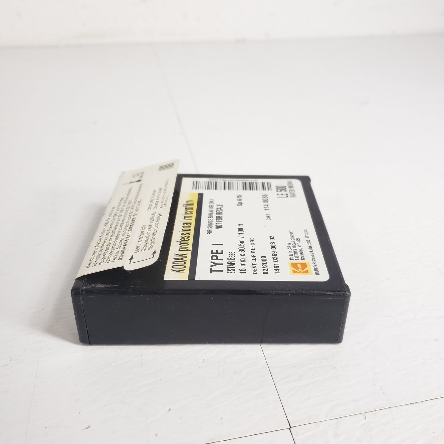 Lot of 5 Kodak Professional Microfilm Type 1 Estar Base 16mm X 30.5m 02/2009