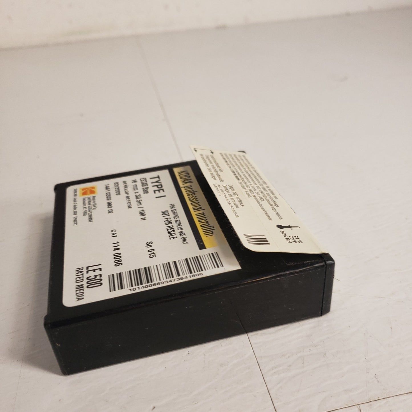 Lot of 5 Kodak Professional Microfilm Type 1 Estar Base 16mm X 30.5m 02/2009