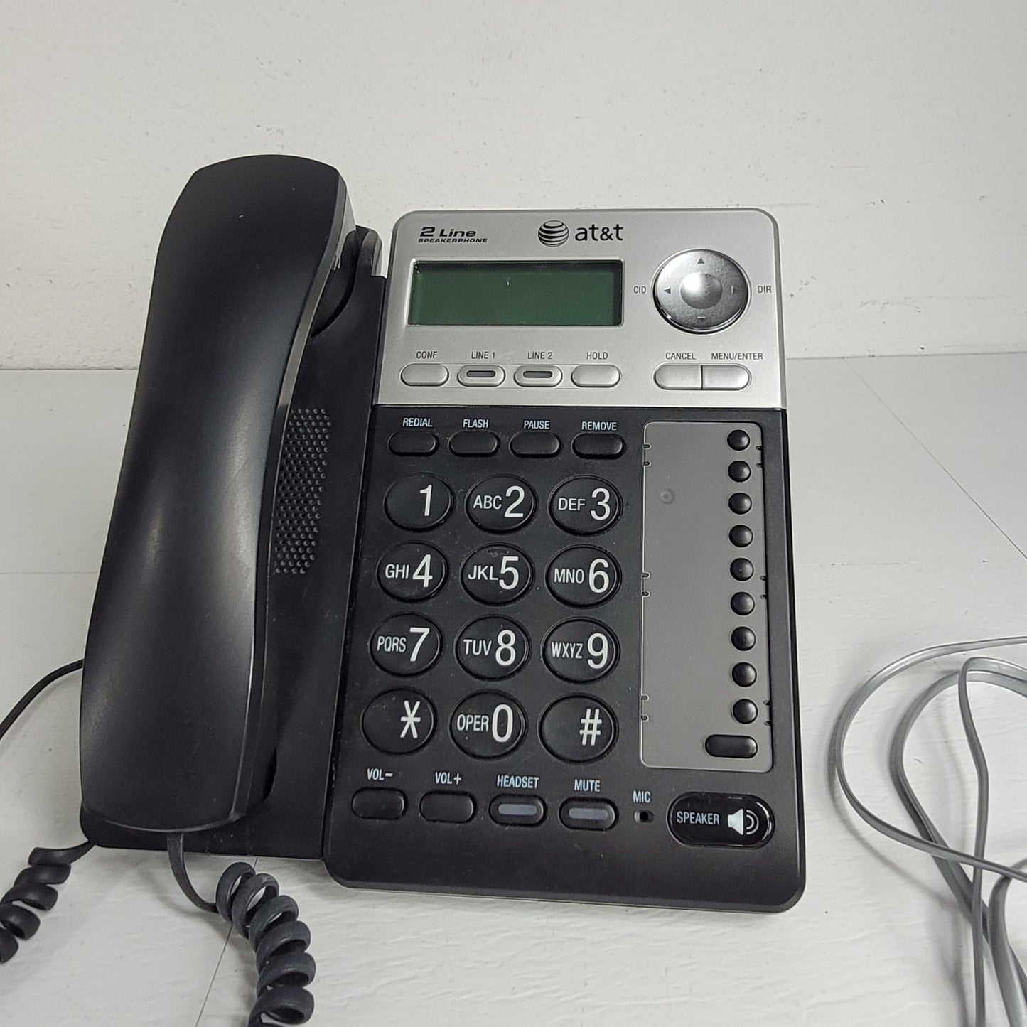 AT&T ML17939 2-Line Corded Speakerphone with Caller ID and Digital Answering