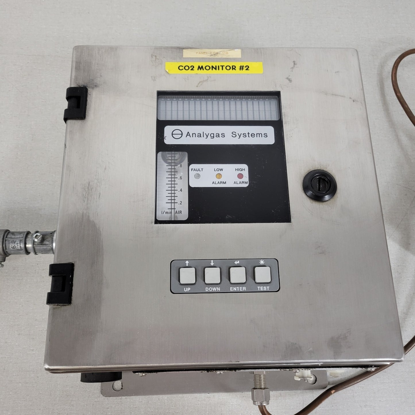 Analygas 73 Single Point Sample Drawing Gas Monitor Carbon Dioxide CO2 Analyzer