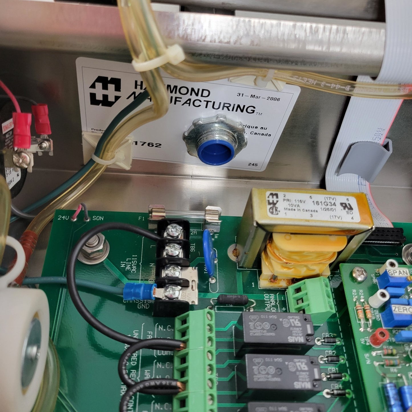 Analygas 73 Single Point Sample Drawing Gas Monitor Carbon Dioxide CO2 Analyzer