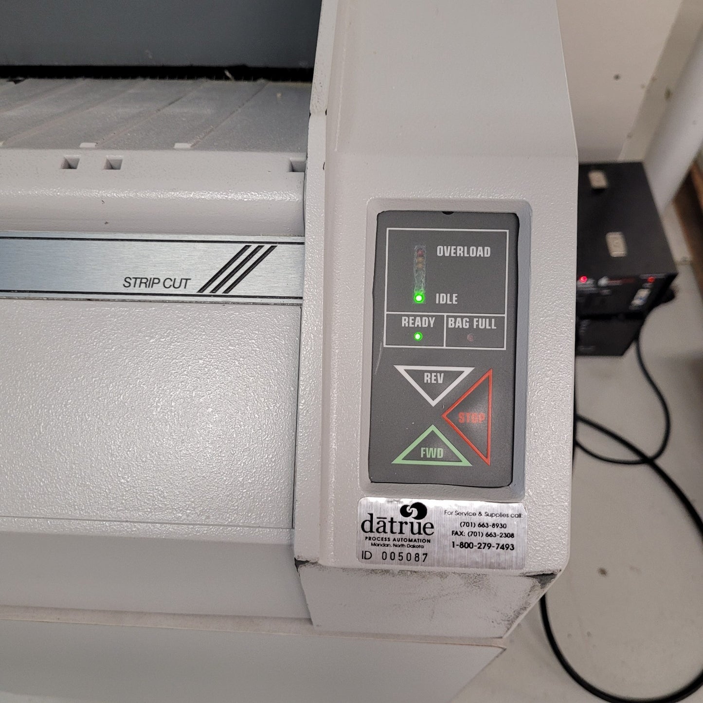 TESTED Cummins 195-9004-00 Strip Cut Paper Pro-Grade Commercial Shredder 195-04