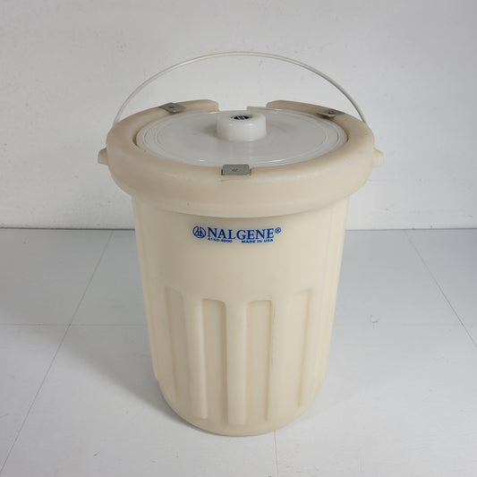 Nalgene 4150-4000 Benchtop Dewar Flask Double Walled 4L Vessel w Foam Insulation