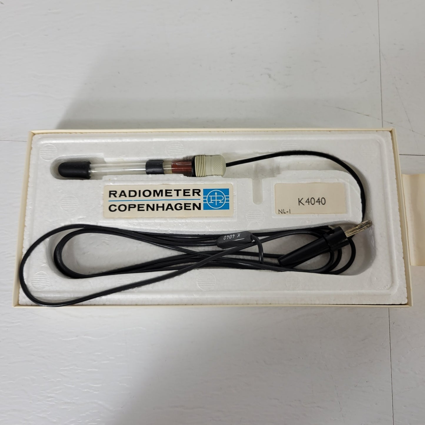 Vintage Radiometer Electrodes K4040 Saturated Calomel Electrode K-4040